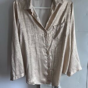 Victoria's Secret Gold Pajama Set